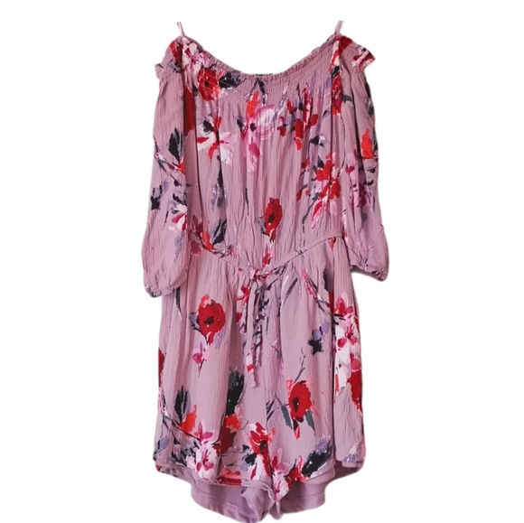 One Clothing Floral Jumpsuit Romper - Picture 2 of 6